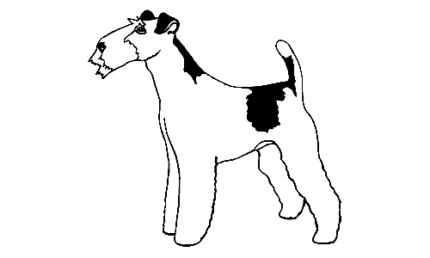 049 Wire Fox Terrier Decal