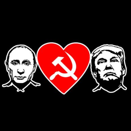 2020 putin LOVES trump FUNNY car STICKER