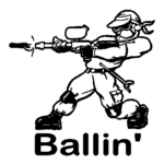 821A - Paintball decal