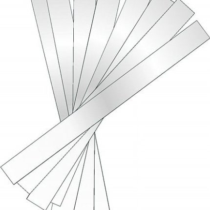 8 - 8 Inch White Reflective Safety Strips