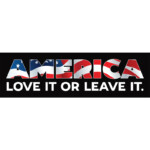 America Love It Or Leave It_Sticker