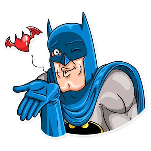 batman comic book_sticker 4