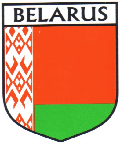 Belarus Flag Crest Decal Sticker