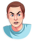big bang sheldon cooper tv show sticker 4