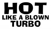 Blown Turbo Decal