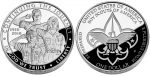 Boy Scouts of American Centennial Commemorative Coin Sticker