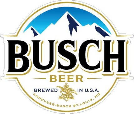 Busch Beer Logo Decal NEW 2017