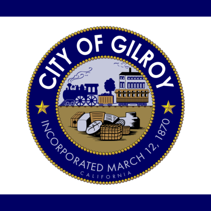 California Gilroy City Flag Decal