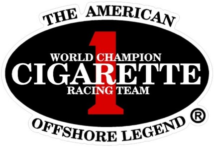 Cigarette Racing Decal Sticker 4