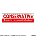 conservative bumper sticker