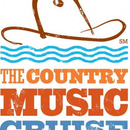 country music cruise logo sticker