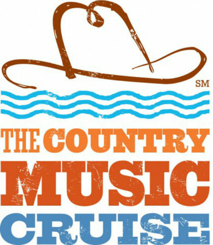 country music cruise logo sticker