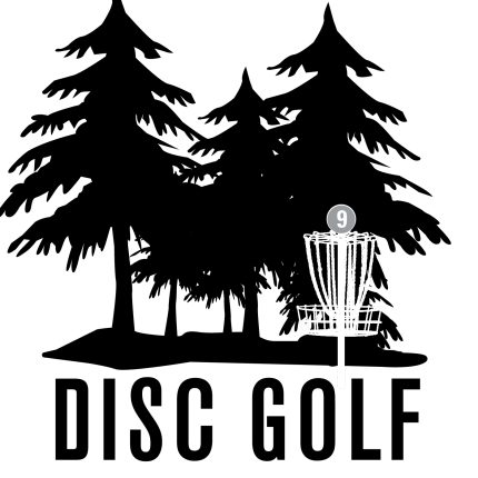 Disc Golf Goal Digital Decal 6