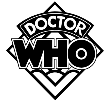 Doctor Who Black SS Sticker