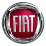 FIAT logo 3d looking sticker