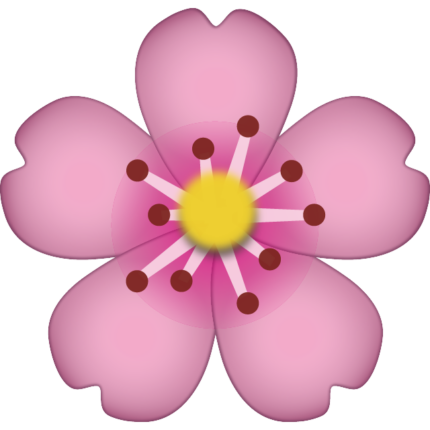 FLOWER Cherry_Blossom_Emoji