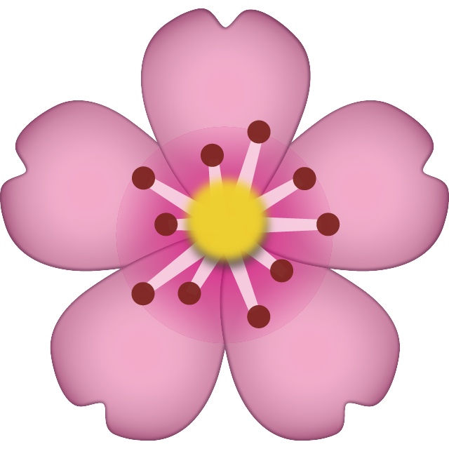 FLOWER Cherry_Blossom_Emoji