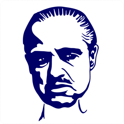 Godfather Brando Sticker