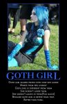 goth girl goths are normal cubby