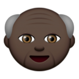 grandpa medium emoji