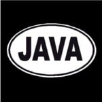 Java Oval Decal