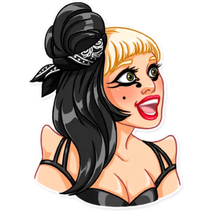 Lady Gaga_Band Sticker 14