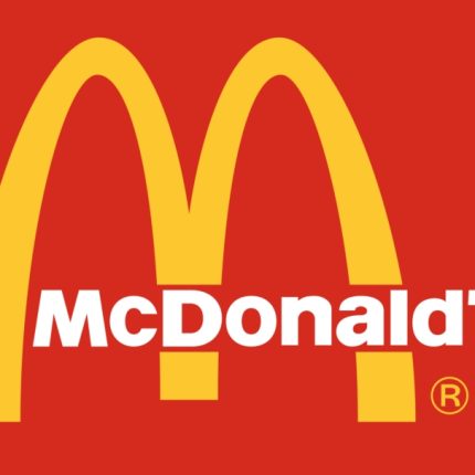 McDonalds-Logo FAST FOOD STICKER