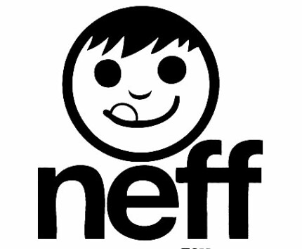 Neff Skateboard Logo Car Decal