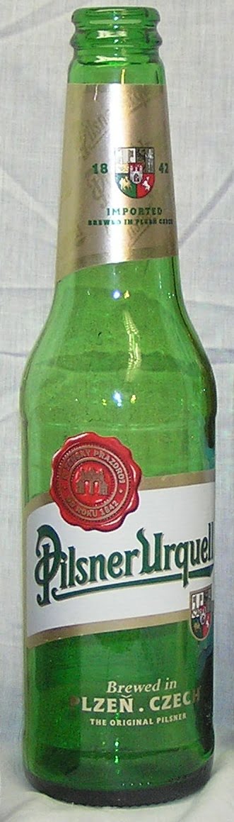 Pilsner Urquel Czech Beer Bottle Decal