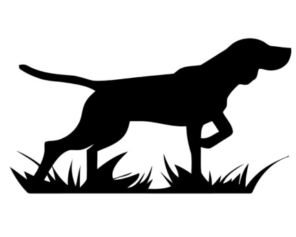 Pointer Hunting Decal