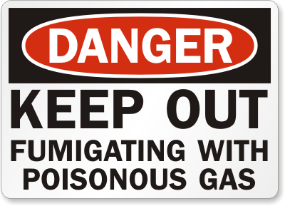 Poisonous Gas Danger Sign 1