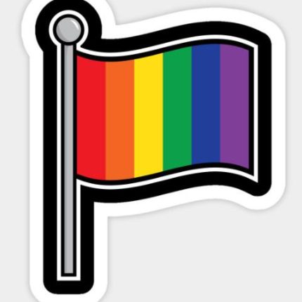 Rainbow Pride Flag Sticker