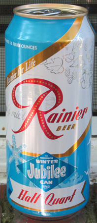 Rainier Jubilee Can Shaped Sticker