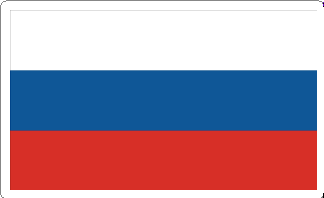 Russia Flag Decal