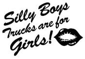 Silly Boys 2 Diecut Vinyl Decal