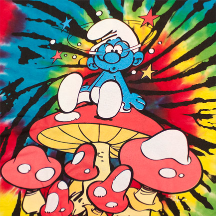 Smurf Wallpaper Sticker 2