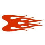 042 - Flame Decal Designs