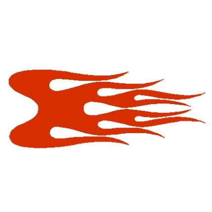 042 - Flame Decal Designs