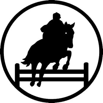Horse Jumping Decal