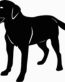 Retriever Dog Decal