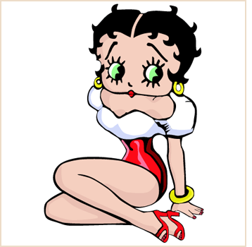 Betty Boop Decal5