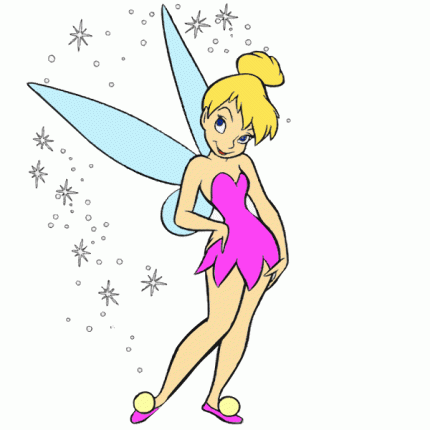 Tinkerbell Decal Sticker 11