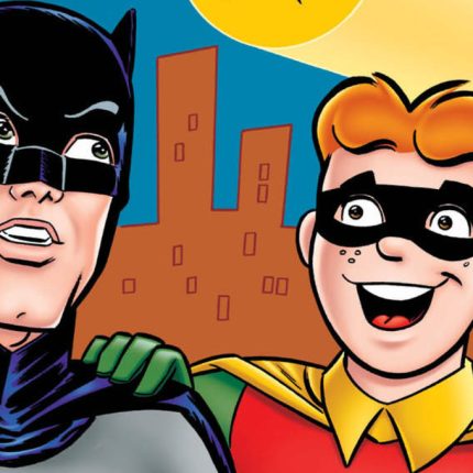 archie and batman sticker 2