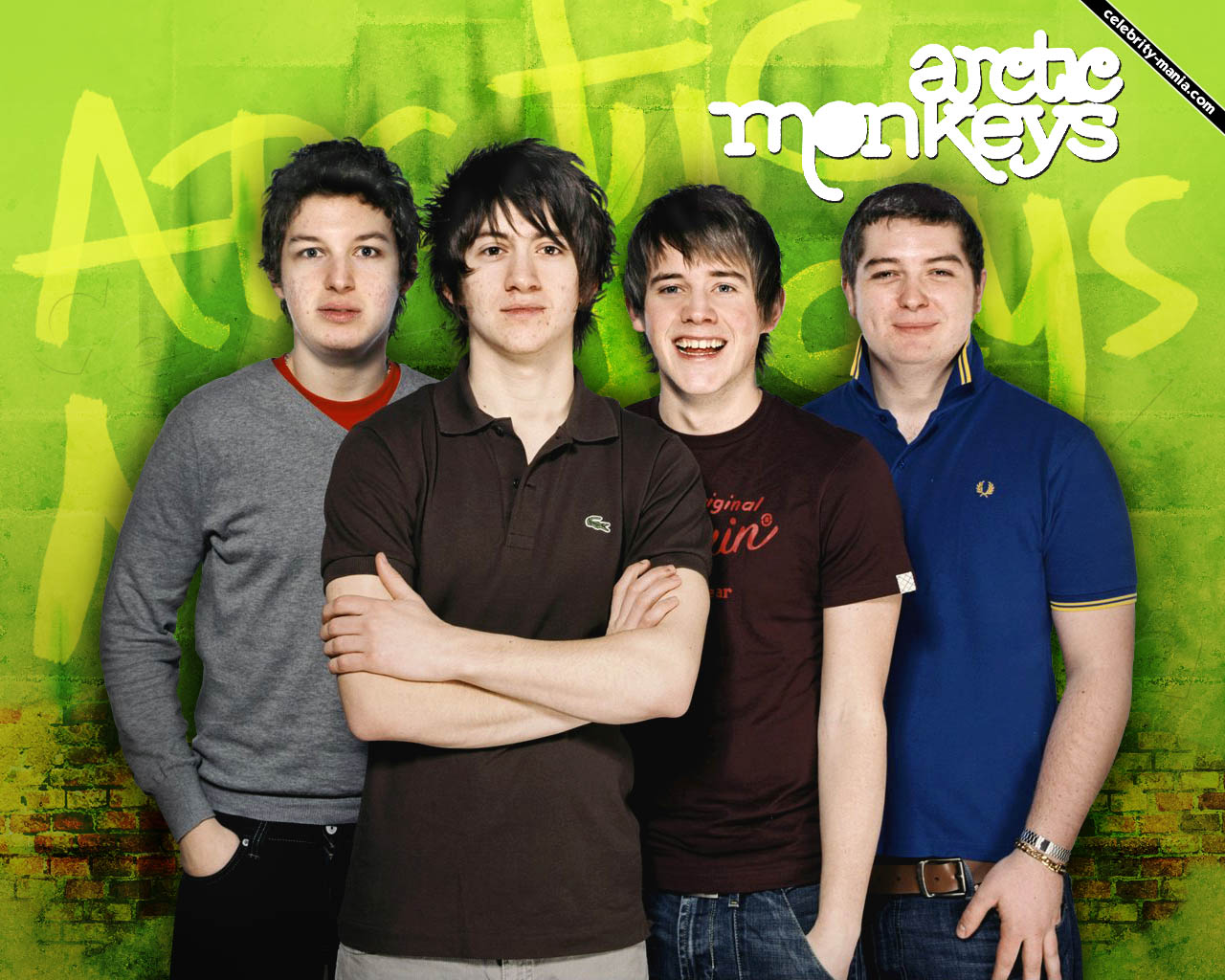 Arctic Monkeys Color Band Sticker