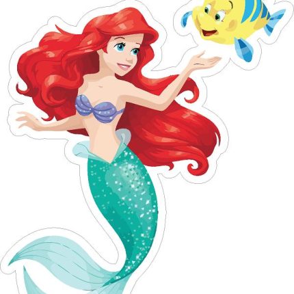 ARIEL LITTLE MERMAID STICKER 2