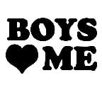 Boys Love Me Decal