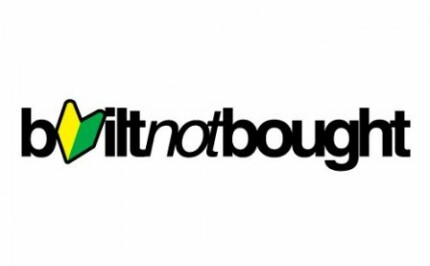 Built Not Bought Leaf funny color auto sticker