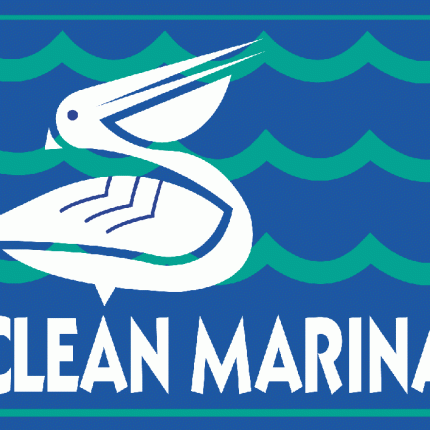 Clean Marina Logo Sticker 2