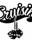 Cruisin Dice funny auto decal