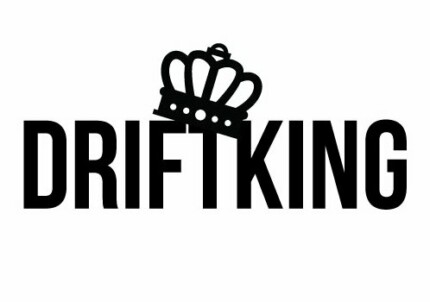 Drift King Sticker funny auto decal